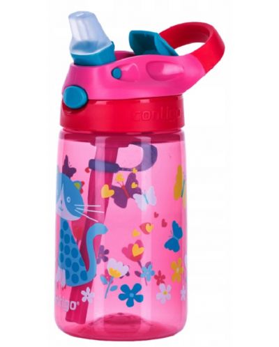 Детска бутилка за вода Contigo Gizmo Flip - котка, 420 ml - 2