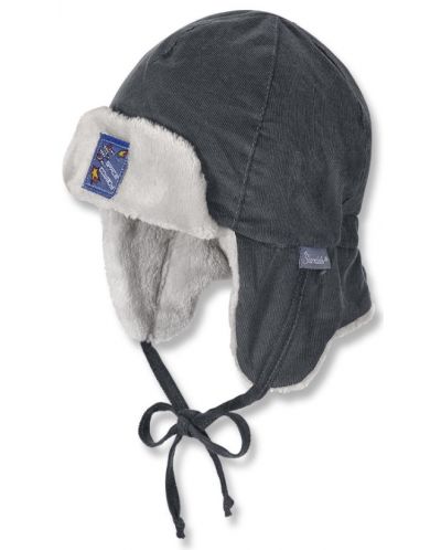 Детска зимна шапка ушанка Sterntaler - За момчета, 41 cm, 4-5 месеца - 1