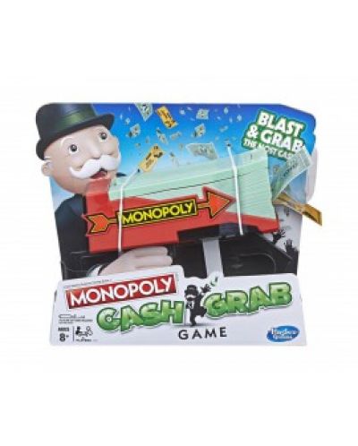 Детска играчка Hasbro Monopoly - Cash and grab, бластер - 1