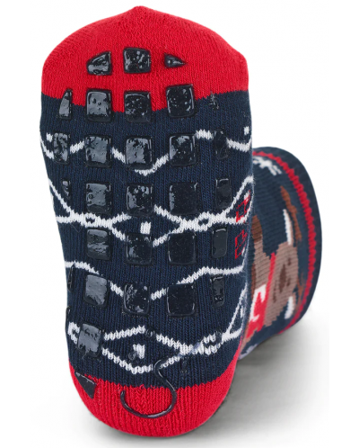 Детски чорапи с бутончета Sterntaler - Коледа, 2 чифта, 17/18, 6-12 месеца - 4