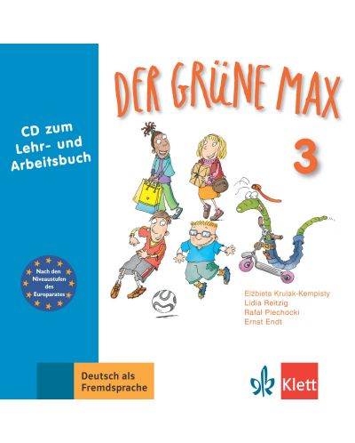 Der grüne Max 3 Audio-CD zum Lehr- und Arbeitsbuch - 1