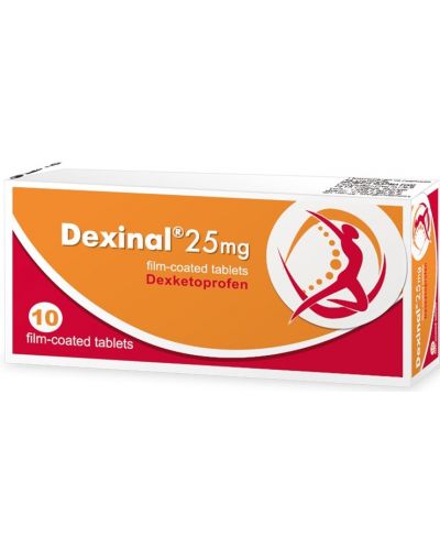 Дексинал, 25 mg, 10 филмирани таблетки, Nobel - 1