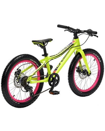 Детски велосипед Cross - Rebel girl 20''x 280, зелен - 2