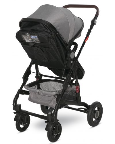 Детска количка Lorelli - Alba Premium, Opaline Grey - 6