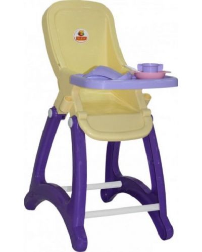 Детска играчка Polesie - Стол за хранене на кукли Baby, асортимент - 6