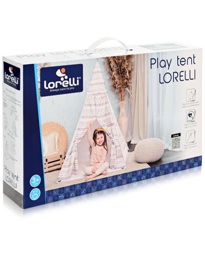 Детска палатка за игра Lorelli - Classic, бежова - 3