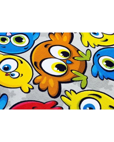 Детски килим BLC - Цветни Пиленца, многоцветен - 3