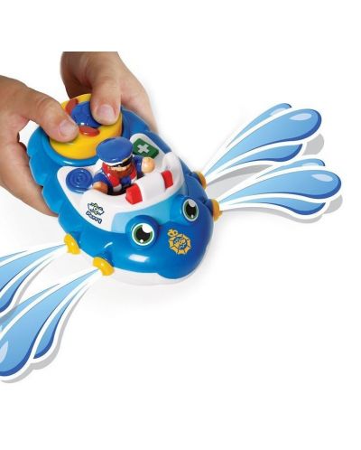 Детска играчка Wow Toys Emergency - Полицейската лодка на Пери - 2