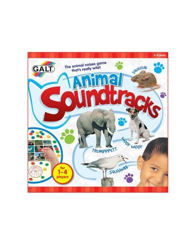 Детска игра Galt - Животните и техните звуци - 1