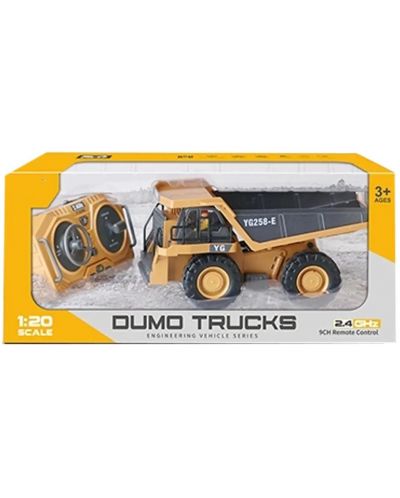 Детска играчка Ocie - Камион самосвал, R/C - 1