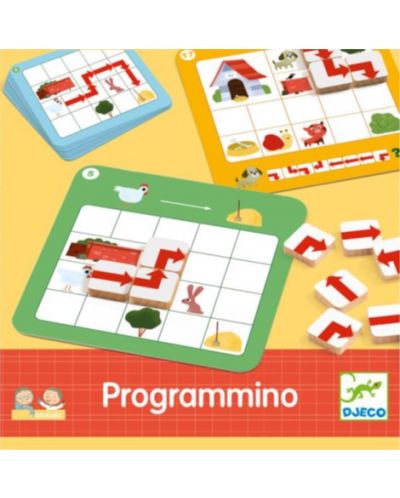 Детска игра Djeco - Programmino, пространствено ориентиране - 2