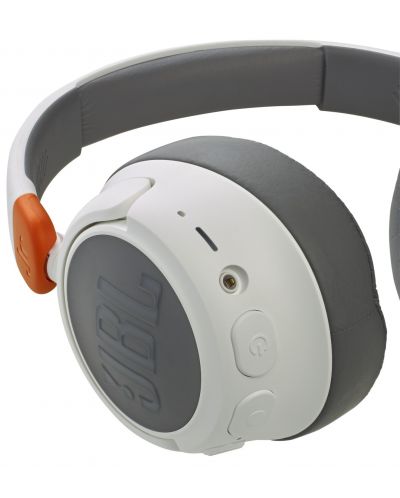 Детски слушалки JBL - JR 460NC, безжични, бели - 4