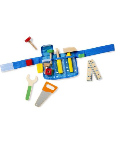 Детска играчка Melissa and Doug - Луксозен колан с инструменти - 2