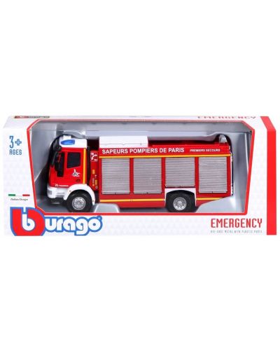 Детска играчка Bburago - Автомобил за спешни случаи Iveco, 1:50 - 1