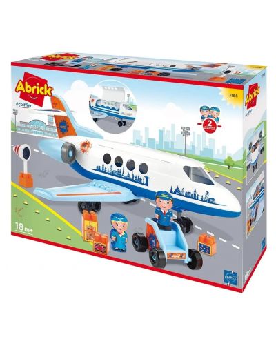 Детска играчка Ecoiffier - Самолет Abrick - 1