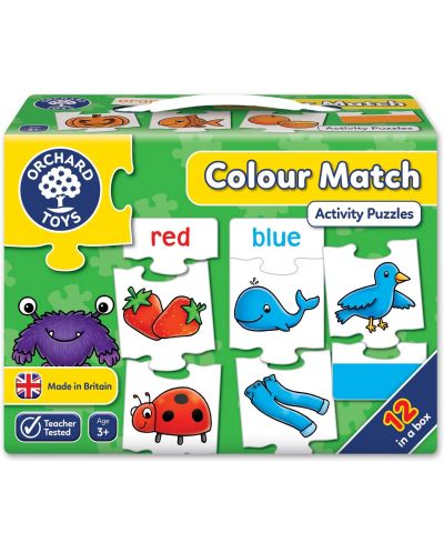 Детска образователна игра Orchard Toys - Цветни съвпадения - 1