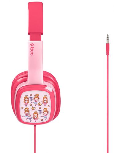 Детски слушалки ttec - SoundBuddy, розови - 2