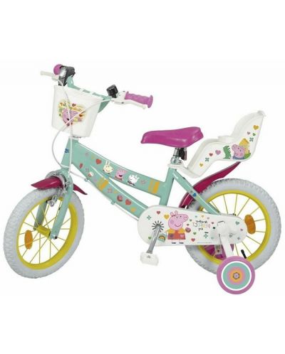 Детски велосипед Toimsa - Peppa Pig, 14, зелен - 1