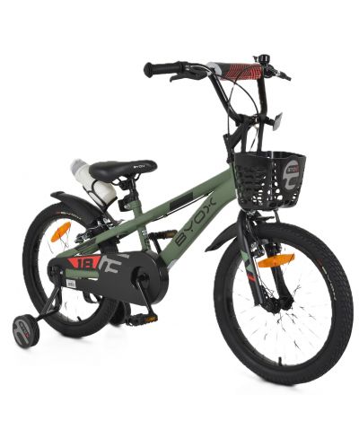 Детски велосипед Byox - Challenge, зелен,  18′′ - 1