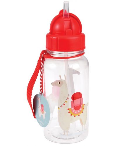 Детска бутилка за вода Rex London - Ламата Доли, 500 ml - 2