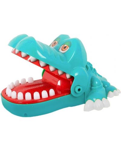 Детска играчка Raya Toys - Приключение с крокодил, син - 1