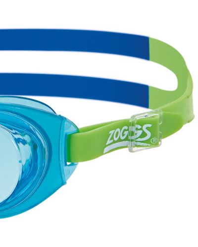 Детски очила за плуване Zoggs - Little Ripper, 3-6 години, сини/зелени - 2