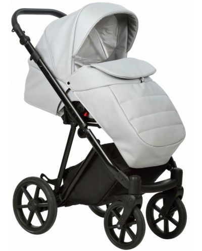Комбинирана детска количка 3в1 Baby Giggle - Adagio, сива - 2
