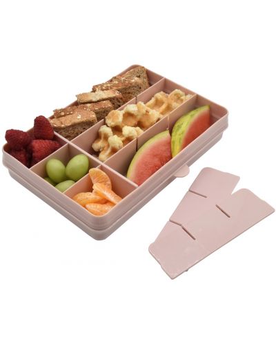Детска кутия за храна Melii - Розова - 2