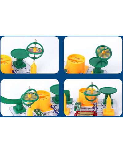 Детски образователен комплект Acool Toy - Направи си електрическа верига с жироскоп - 2