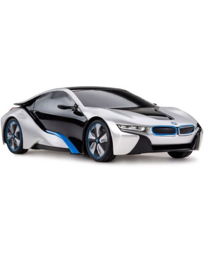 Детска играчка Rastar - Кола BMW I8 Radio/C, 1:24, сива - 1