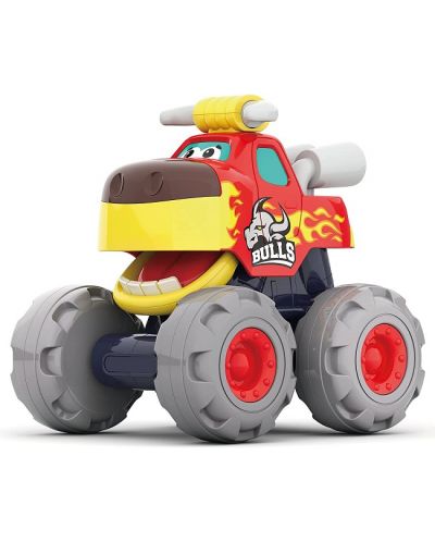 Детска играчка Hola Toys - Камион, Чудовищен бик - 1