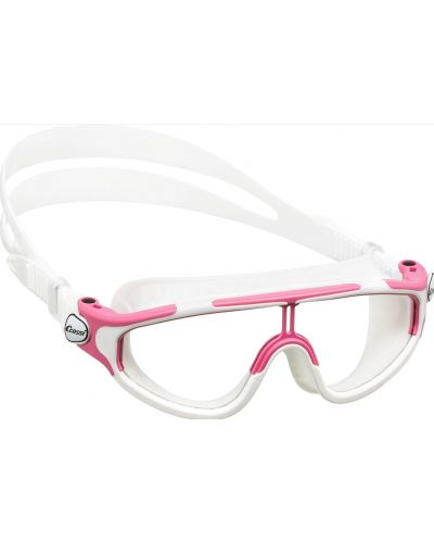 Детски очила за плуване Cressi - Baloo, розови/бели - 1
