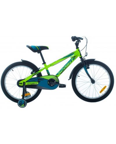 Детски велосипед Ѕрrіnt - Casper 20", син/зелен - 1