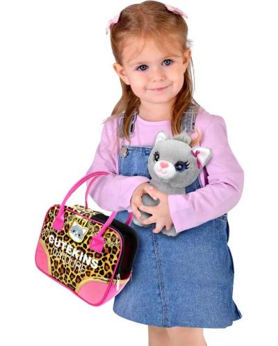 Детска играчка Cutekins - Коте с чанта Catoure - 3