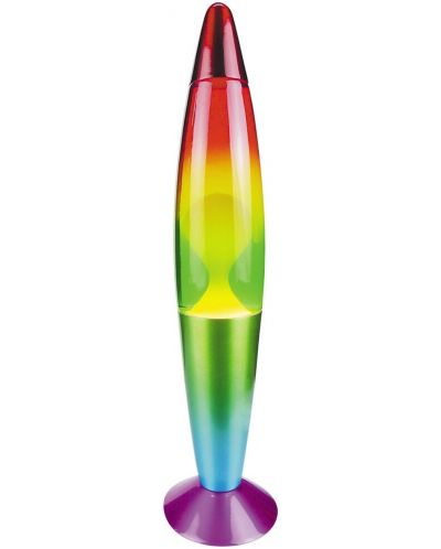 Декоративна лампа Rabalux - Lollipops Rainbow 7011, 25 W, 42 x 11 cm, многоцветна - 1