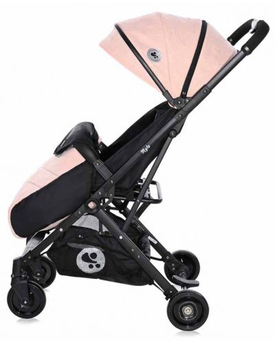Детска лятна количка Lorelli - Myla, с покривало, розова - 4