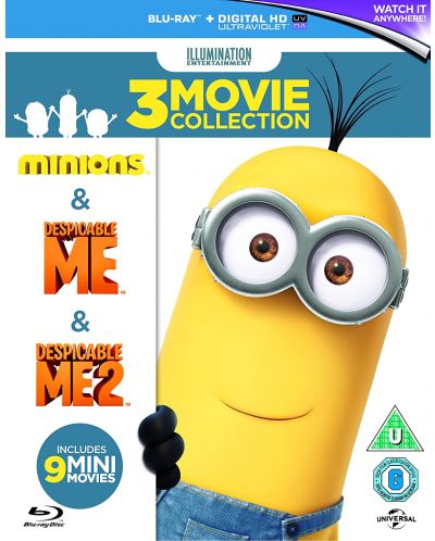 Despicable Me / Despicable Me 2 / Minions (Blu-Ray)