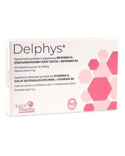 Delphys, 30 таблетки, Lo.Li. Pharma	 - 1