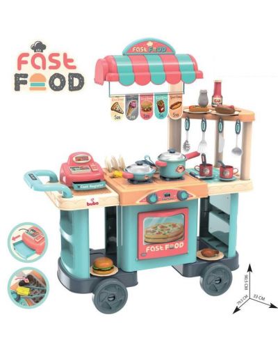 Детска кухня Buba - Kitchen trolley - 1