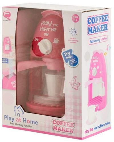 Детска играчка GОТ - Кафемашина със светлина и звук, розова - 2
