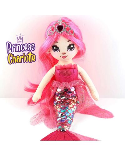 Детска играчка AM-AV - Кукла русалка принцеса, Изненада в мида, асортимент - 6