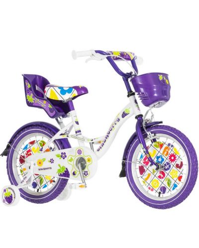 Детски велосипед Venera Bike - Blackberry. 16''. лилав - 1