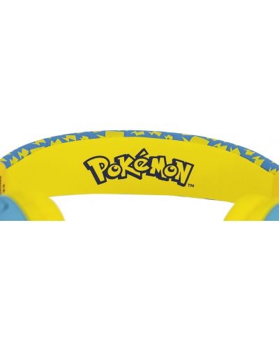 Детски слушалки OTL Technologies - Pokemon Pikachu, жълти/сини - 4