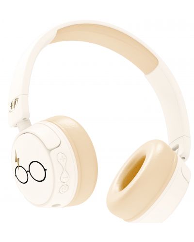 Детски слушалки OTL Technologies - Harry Potter, безжични, бели - 3