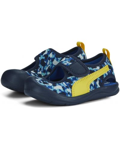 Детски обувки Puma - Aquacat Inf Victoria , сини/жълти - 1