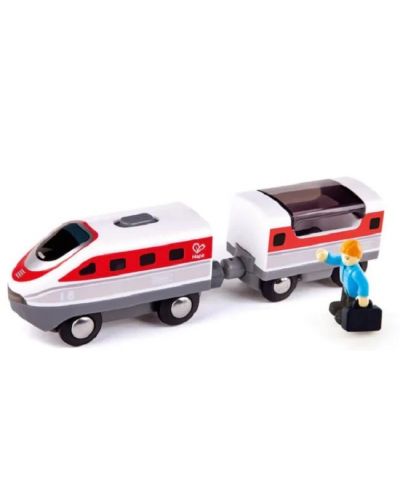 Детска играчка Hape - Влакче Intercity - 1