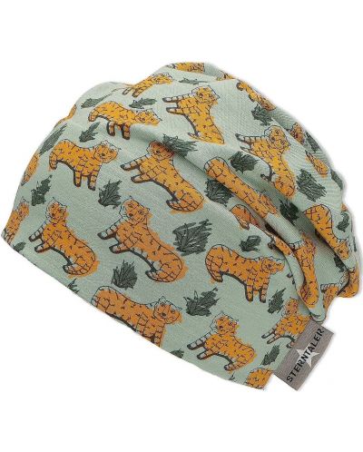 Детска шапка с UV 50+ защита Sterntaler - С тигри, 55 cm, 4-7 години - 1