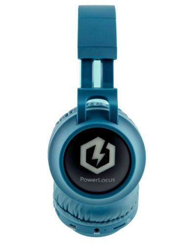 Детски слушалки PowerLocus - Buddy, безжични, сини - 2
