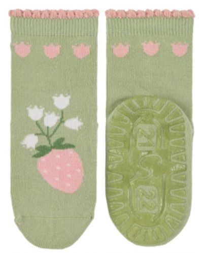 Детски чорапи със силикон Sterntaler - С ягода, 27/28 размер, 4-5 години - 2