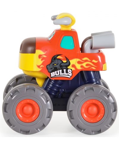 Детска играчка Hola Toys - Чудовищен камион, Бик - 3